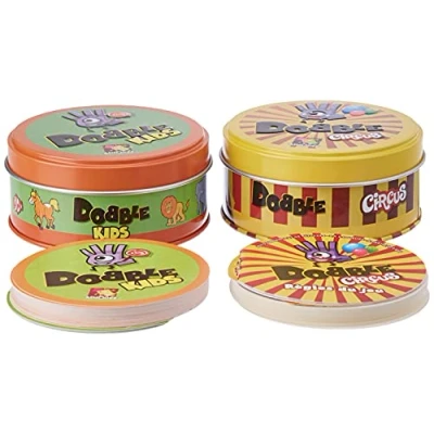 Image de Zygomatic Dobble : Party Pack Jeu de société À partir 4 ans 2 à 5 joueurs 10 minutes