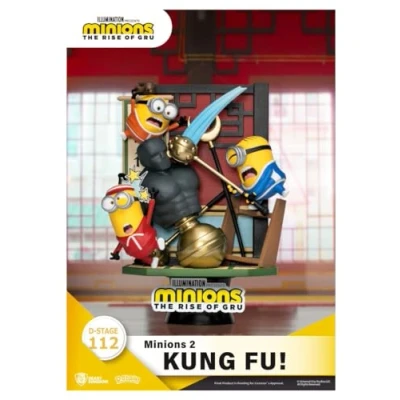 Image de Beast Kingdom Minions 2 DS 112 Kung Fu D Stage Series 6 Statue
