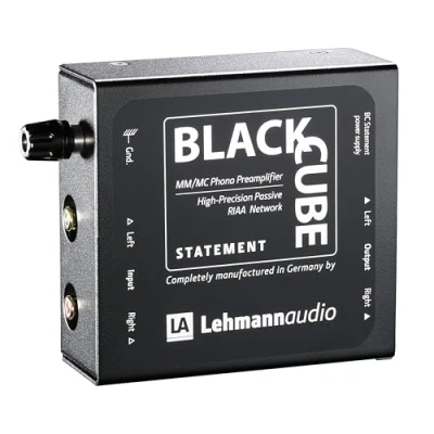 Image de Lehmann Audio Black Cube Statement Ampli phono MM/MC 103 x 108 45 mm Noir