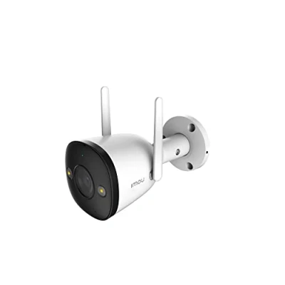 Image de Imou Bullet 2 2MP Outdoor Camera, Full HD 1080P with Colour Nightvision, Built in Spotlights, AI Human Detection, Way Audio, 110dB Siren &amp; Local Hot Spot Connection H.265