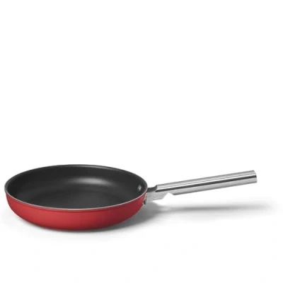 Image de SMEG Frying Pan Matte Red ø 28 cm standard non stick coating