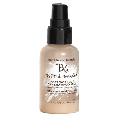 Image de bumble and PRÊTÀPOWDER POST Workout DRY Shampoo MIST Shampoing sec, Taille: 120 ml,
