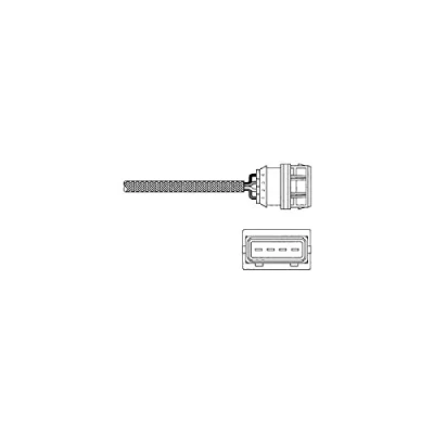 Image de DELPHI ES20266 12B1 Sonde lambda planaire, chauffé VOLVO: V40 Break, S40 I