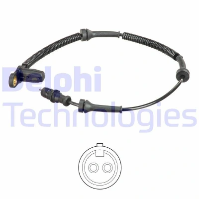Image de DELPHI SS20574 Capteur ABS actif 476, 505 RENAULT: MASTER 2 Bus, Pritsche/Fahrgestell, Kasten