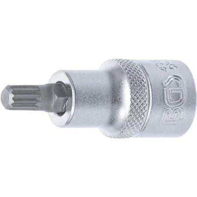 Image de BGS 4352 Douille à embouts 12,5 mm (1/2&quot;) denture multiple intérieure (pour XZN) M8