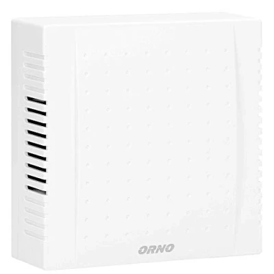 Image de ORNO Quarto AC Sonnette Filaire Electromécanique Deux Sons 230V 80 DB Blanc Neige