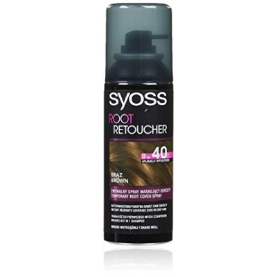Image de Syoss Root Retoucher Spray pour masquer les excroissances Marron moyen 120 ml