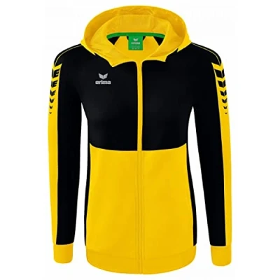 Image de Erima Femme Six Wings capuche, jaune/noir, 40 EU