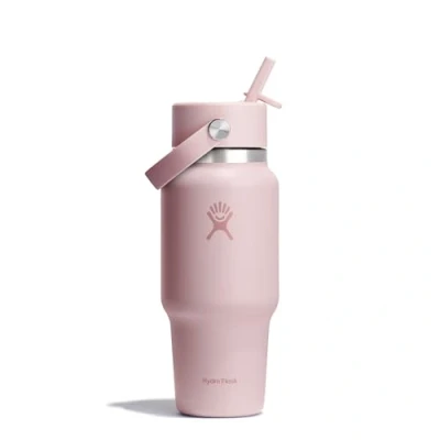 Image de Hydro Flask 24oz / 709ml Wide Mouth Travel Bottle + Flex Straw Cap Bouteille d&#039;eau