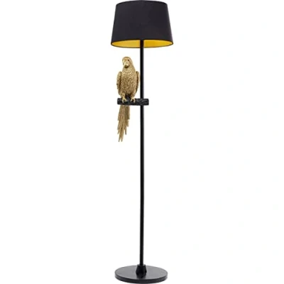Image de Kare Design Lampadaire Perroquet doré 176cm