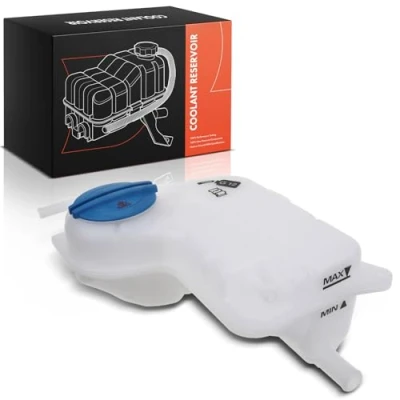 Image de Frankberg Vase d&#039;expansion liquide de refroidissement Compatible avec A4 8E2 8EC 8H7 8HE B6 B7 Avant 8E5 8ED 1.9L 3.0L 2000 2008 8E0121321