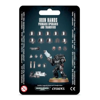 Image de Warhammer 40k+ +Iron+Hands+Primaris+Upgrades+%26+Transfers, Noir