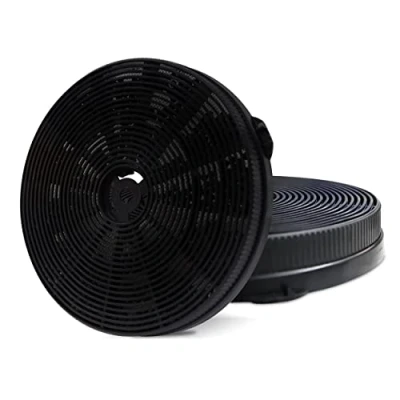 Image de FIREGAS Filtre à charbon No. CC170, de remplacement pour ventilation sans conduit, CC170 hotte aspirante 60 cm, Installation facile