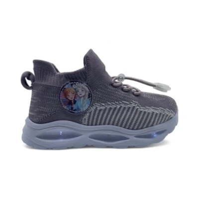 Image de Leomil Basket Frozen Reine des Neiges Enfants Fille éclairante d&#039;age 2 à 8 Ans Rose LED (FR001355, Système Taille Chaussures EU, Enfant de 5 Ans, Femme, Numérique, Moyen, 27)