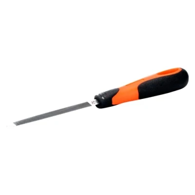 Image de Bahco 4 186 04 2 Lime à scie triangulaire avec manche 100 X 6,0 mm denture 1 pc(s)
