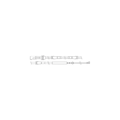 Image de DELPHI LZ0212 Kit de contact avertisseur, usure des plaquettes freins