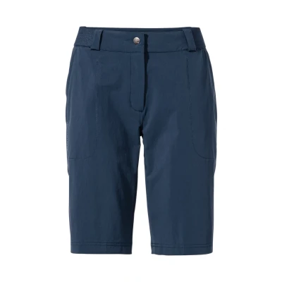 Image de Vaude Farley Stretch Shorts outdoor, Femme, Taille: 38, Dark sea