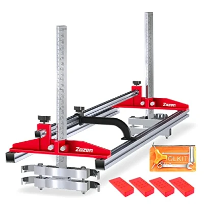 Image de Tronçonneuse 14 36 portable avec système de guidage coupe flexible pour les constructeurs et travailleurs du bois