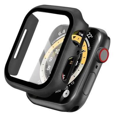 Image de imoshion Coque rigide à couverture complète pour Apple Watch Series 7 / 8 9 45 mm Noir Neuf
