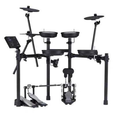 Image de kit électronique V Drums TD 07DMK Roland Un tout en peaux Mesh double couche, doté d&#039;une expressivité et jouabilité haut de gamme Bluetooth Audio &amp; MIDI BLK