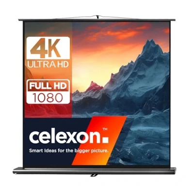 Image de Ecran de projection CELEXON Ultramobile PRO 180 cm 1.0x 7.7 kg
