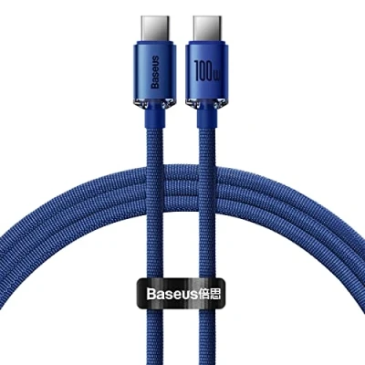 Image de Baseus CAJY000603 câble USB 2.0 1,2 m C Bleu Neuf