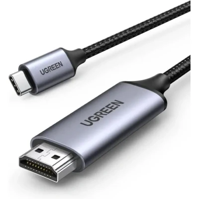 Image de Ugreen 50570 câble vidéo et adaptateur 1,5 m USB C HDMI Type A (Standard) Noir Neuf