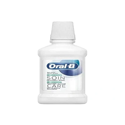 Image de Oral B, Bain de Bouche, 250ml, Soin Gencives &amp; Email, Pour Une Haleine Fraîche et Sensation Propreté, Sans Alcool, Menthe Fraiche