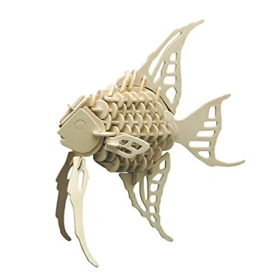 Image de Donau Elektronik M8522 Poisson Motif Bois