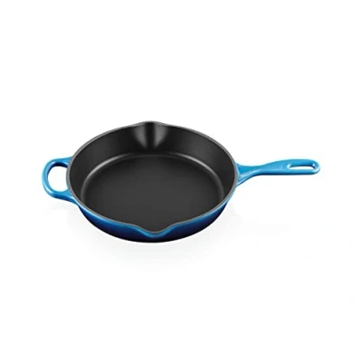 Image de Le Creuset Frying Pan Signature Azure ø 26 cm enamelled non stick coating