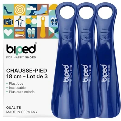 Image de biped Set de 3 chausse pieds en plastique 18 cm pied fabrication allemande z1570(nuit bleue)