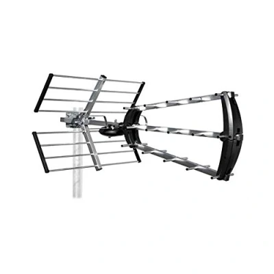 Image de Metronic 415044 Antenne d&#039;extérieure Trinappe 26dB UHF Fiche F + filtre 4G intégré