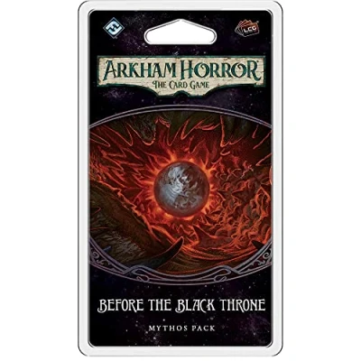 Image de Fantasy Flight Games , Arkham Horror the Card Game: Mythos Pack 4.6. Before Black Throne Game Ages 14+ 1 to 4 Players 60 120 Minutes Playing Time