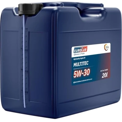 Image de Eurolub Multitec 5W 30 20I Huile moteur 214020 RENAULT: CLIO 3, 4, 2, FORD: FIESTA 6, FOCUS Transit Custom V362 Van