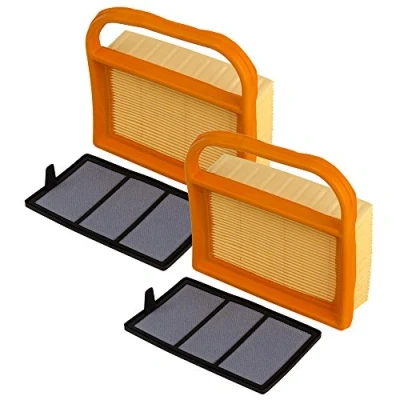 Image de Carkio Filtre à air de Compatible with + pré Tondeuse Gazon BR320 STIHL TS410 TS420 4238 140 1800 4401 42381410300B