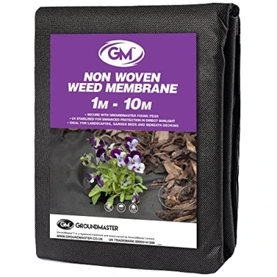 Image de Membrane en tissu Groundmaster de 10 m pour le contrôle des mauvaises herbes 1m x 10m