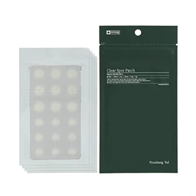Image de Pyunkang Yul Calming Cica Clear Spot Acné Pimple Patchs 72 pièces Traitement hydrocolloïde des boutons d&#039;acné pour guérir les imperfections et 2 tailles d&#039;autocollants adhésifs extra f