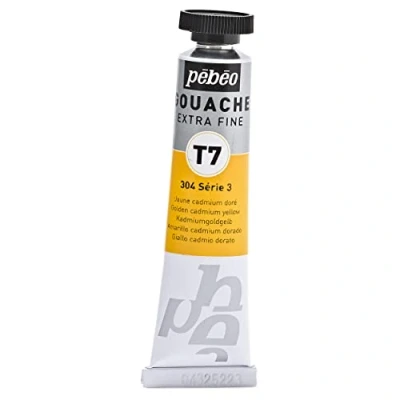 Image de Pébéo Peinture Gouache 1 Tube de 20 ml Jaune Cadmium Doré