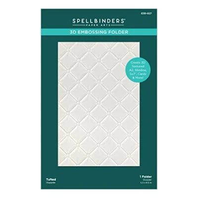 Image de Spellbinders Dossier en Relief 3D touffeté, Opaque, Un