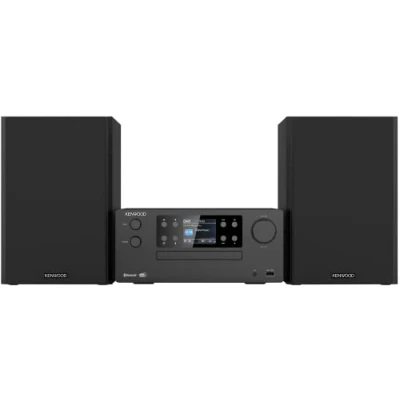 Image de Kenwood M 925DAB B Micro chaîne HiFi avec CD, USB, FM RDS, Dab+ Bluetooth Audio Streaming 2x50W, Couleur : Noir
