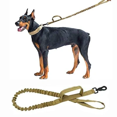 Image de Laisse pour Gros Chien, Corde Chien avec Poignée Rembourrée Douce, 1,5 m Tous Les Chiens de Taille