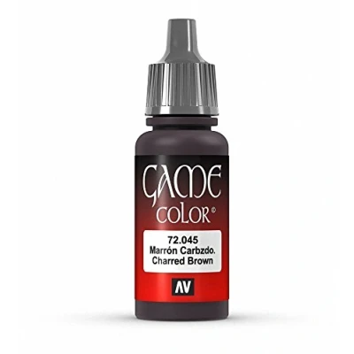 Image de Vallejo Game Peinture acrylique 17 ml Charred Brown