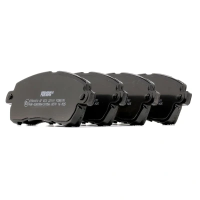 Image de FERODO FDB5181 Jeu de plaquettes frein non préparé pour indicateur d&#039;usure FORD: KA+ 3/5 portes, Berline