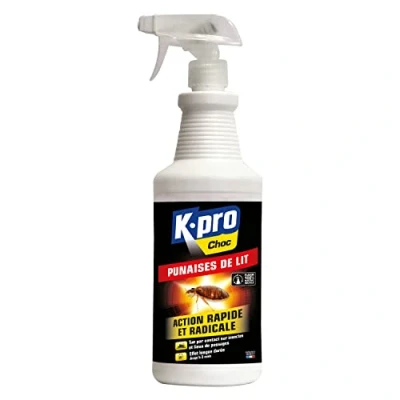 Image de K.PRO Pulverisateur Punaise de Lit 1L Idéal pour Éliminer les Punaises Action Radicale et Immédiate Effet Longue Durée