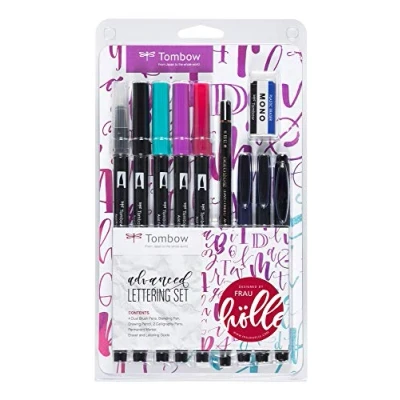 Image de Tombow LS ADV Kit de calligraphie niveau avancé