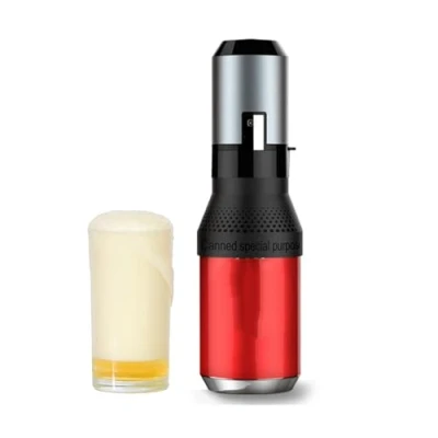Image de WRJAHCG Noir,Tireuse A Biere,Machine Biere Pression,Pompe Portable Draft pour Canettes Bouteilles Distributeur À Bière Pression