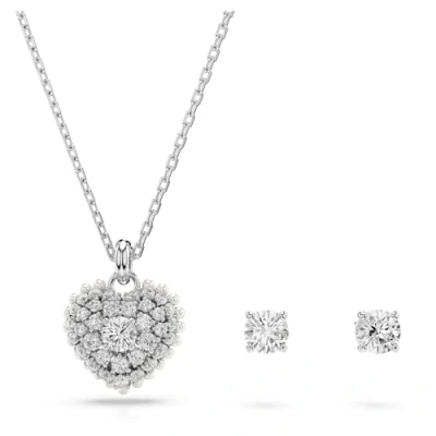 Image de Swarovski Hyperbola SET Boucles d&#039;oreilles, Femme, Taille: One Size, White
