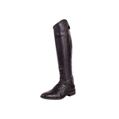 Image de Premiere Bottes d&#039;équitation Chico XS en cuir synthétique fermeture à glissière arrière 37 Noir