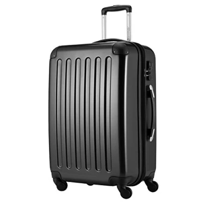 Image de HAUPTSTADTKOFFER Alex Bagage Rigide Valise Moyenne, Trolley avec 4 Roues multidirectionnelles, 65 cm, 74 litres, Noir