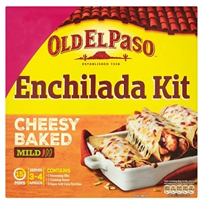 Image de Old El Paso Lot de 2 kits d&#039;enchilada au fromage 663 g